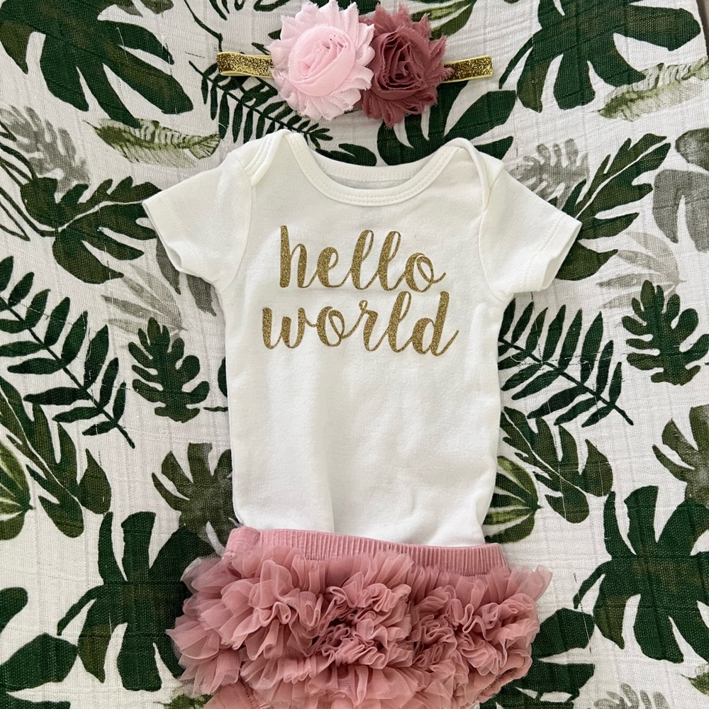 Hello World Onesie